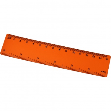 Logo trade advertising product photo of: Rothko 15 cm plastic ruler