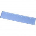 Rothko 15 cm plastic ruler, Frosted blue