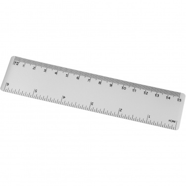 Logo trade promotional item photo of: Rothko 15 cm plastic ruler