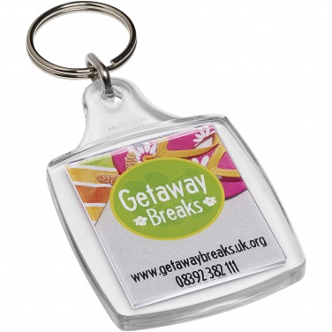 Logo trade corporate gifts image of: Tour A5 keychain