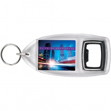 Logotrade promotional product image of: Jibe R1 bottle opener keychain