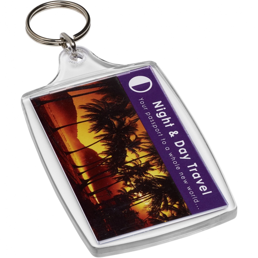 Logotrade promotional products photo of: Orca L4 large keychain