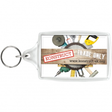 Logo trade promotional gift photo of: Orca L4 large keychain