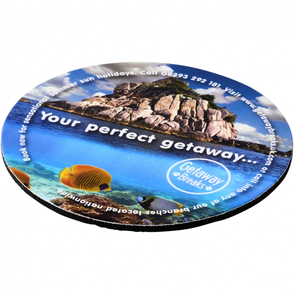 Logotrade promotional merchandise picture of: Q-Mat® round coaster