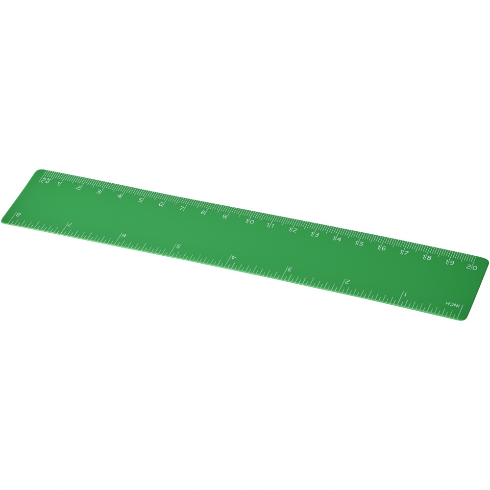 Logo trade promotional gifts image of: Rothko 20 cm plastic ruler