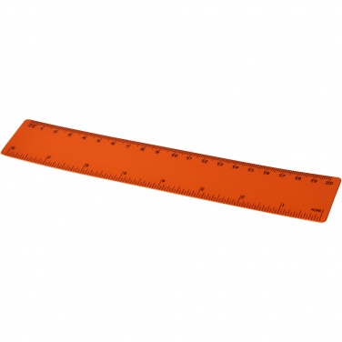 Logo trade promotional giveaways image of: Rothko 20 cm plastic ruler