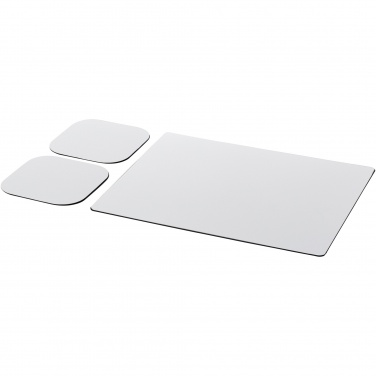 Logotrade promotional giveaway image of: Brite-Mat® mouse mat and coaster set combo 3