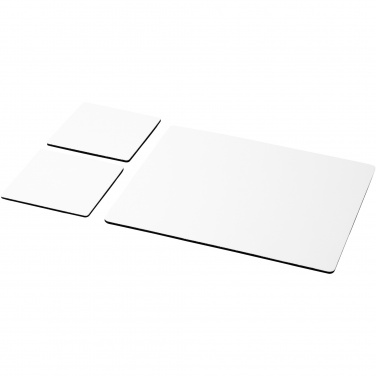 Logotrade advertising product image of: Q-Mat® mouse mat and coaster set combo 3