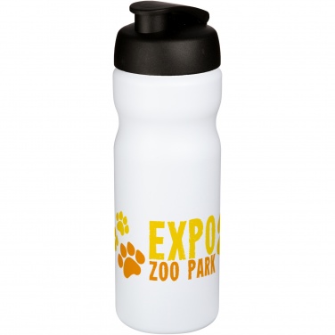 Logo trade promotional giveaway photo of: Baseline® Plus 650 ml flip lid sport bottle