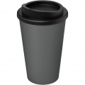 Americano® Recycled 350 ml insulated tumbler, Grey / Solid black