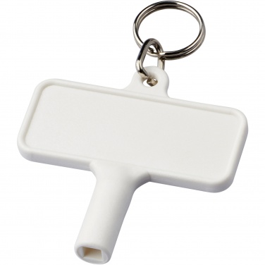 Logotrade promotional merchandise photo of: Largo plastic radiator key with keychain