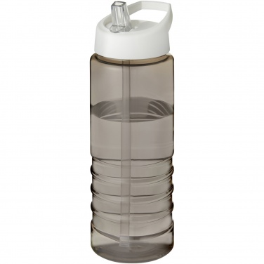 Logo trade business gifts image of: H2O Active® Treble 750 ml spout lid sport bottle