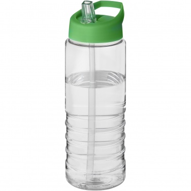 Logo trade corporate gift photo of: H2O Active® Treble 750 ml spout lid sport bottle