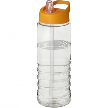 Logo trade promotional merchandise image of: H2O Active® Treble 750 ml spout lid sport bottle