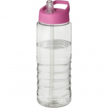 Logo trade promotional giveaways image of: H2O Active® Treble 750 ml spout lid sport bottle