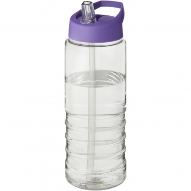 Logo trade corporate gift photo of: H2O Active® Treble 750 ml spout lid sport bottle