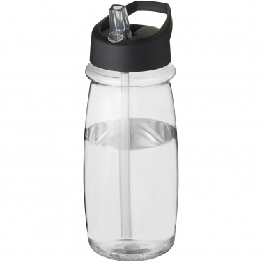 Logo trade promotional merchandise image of: H2O Active® Pulse 600 ml spout lid sport bottle