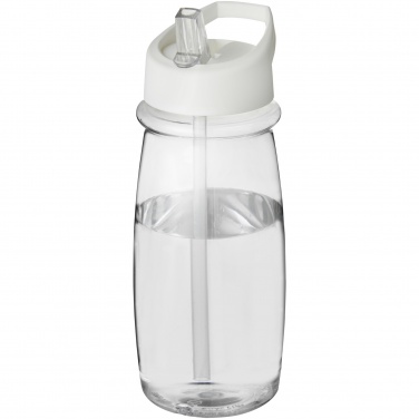 Logo trade promotional merchandise image of: H2O Active® Pulse 600 ml spout lid sport bottle