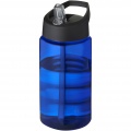 H2O Active® Bop 500 ml spout lid sport bottle, Blue / Solid black