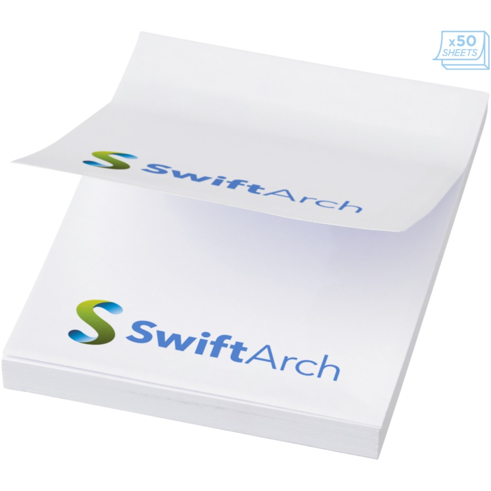 Logotrade promotional products photo of: Sticky-Mate® A8 sticky notes 50x75mm