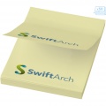 Sticky-Mate® A8 sticky notes 50x75mm, Light yellow