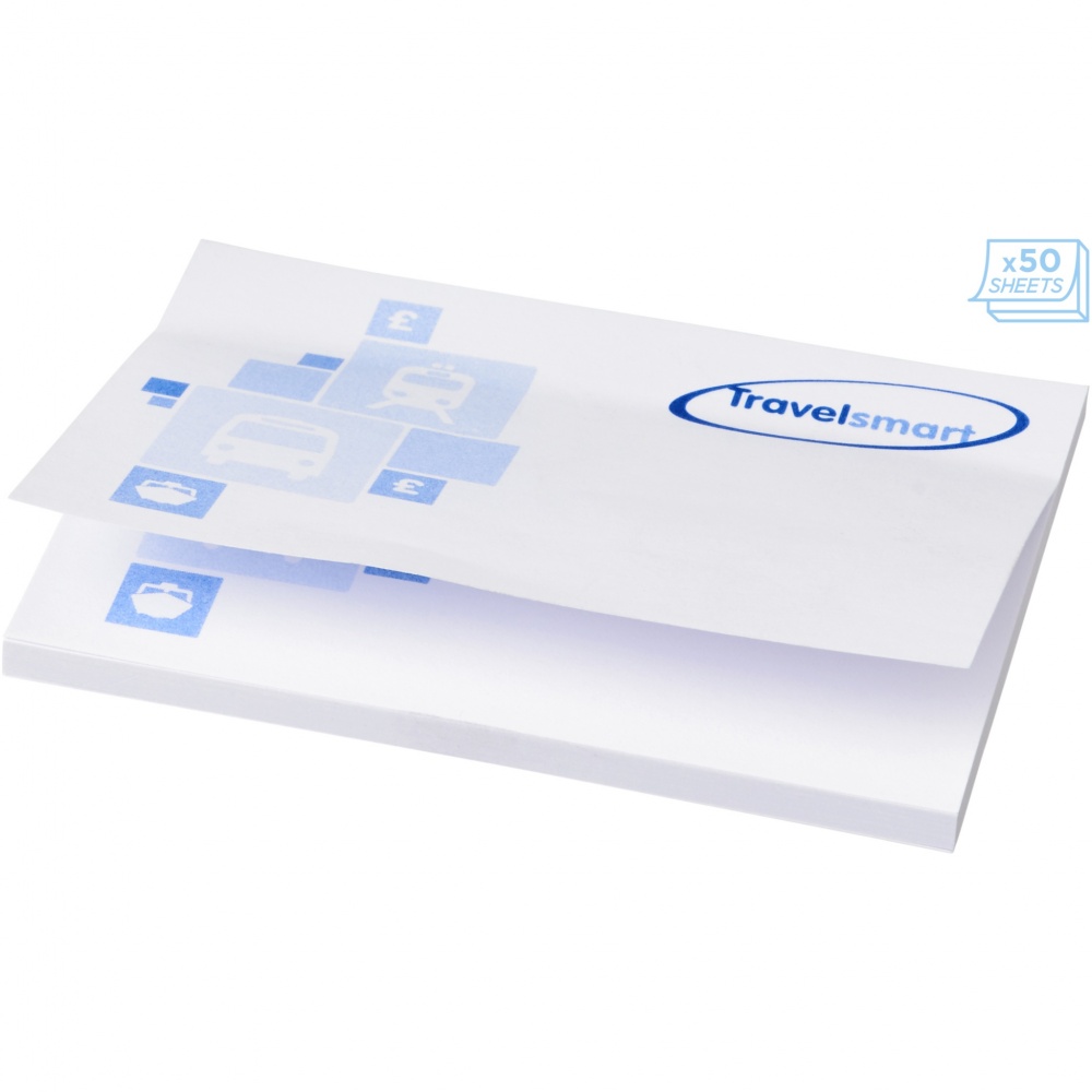 Logo trade business gift photo of: Sticky-Mate® A7 sticky notes 100x75mm