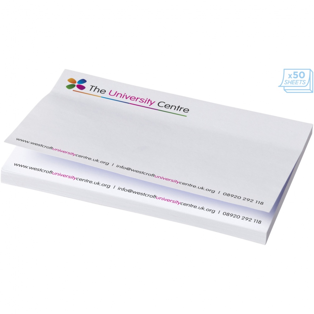 Logotrade promotional product image of: Sticky-Mate® sticky notes 150x100mm