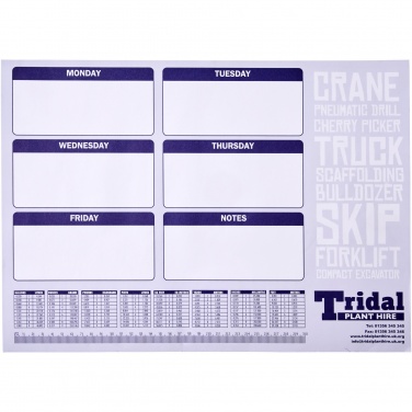 Logo trade advertising products image of: Desk-Mate® A2 notepad