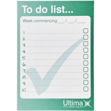 Logo trade promotional merchandise photo of: Desk-Mate® A6 notepad