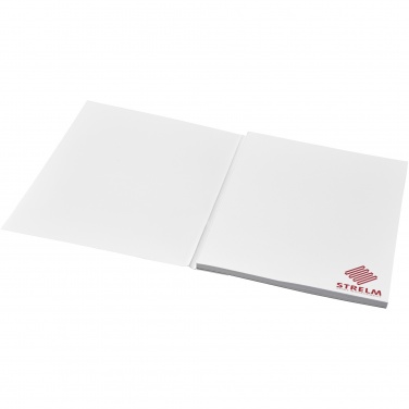 Logo trade promotional merchandise image of: Desk-Mate® A5 notepad wrap over cover