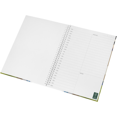 Logotrade promotional giveaways photo of: Wire-o A4 notebook hard cover