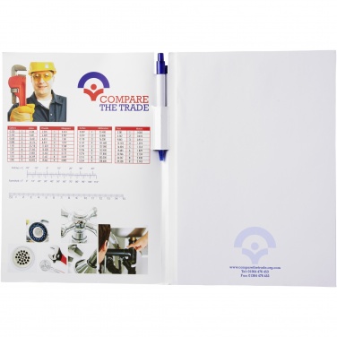 Logotrade promotional merchandise image of: Essential conference pack A4 notepad and pen