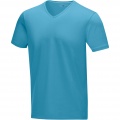 Kawartha short sleeve men's organic V-neck t-shirt, NXT blue