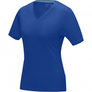 Logo trade advertising products picture of: Kawartha short sleeve women's organic V-neck t-shirt