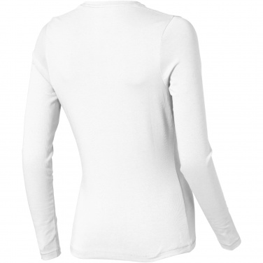 Logotrade promotional item image of: Ponoka long sleeve women's organic t-shirt