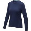 Ponoka long sleeve women's organic t-shirt, Navy