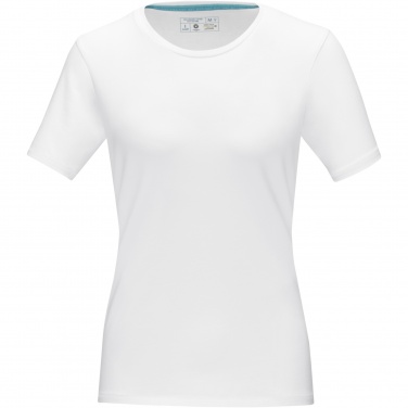 Logo trade promotional products image of: Balfour short sleeve women's organic t-shirt