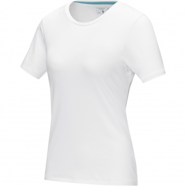 Logo trade promotional gifts image of: Balfour short sleeve women's organic t-shirt