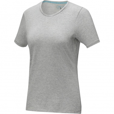 Logo trade promotional giveaways picture of: Balfour short sleeve women's organic t-shirt