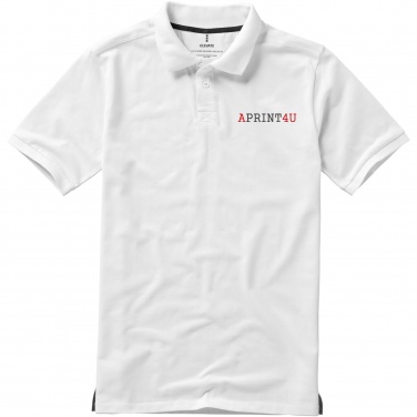 Logo trade promotional merchandise photo of: Calgary short sleeve men's polo