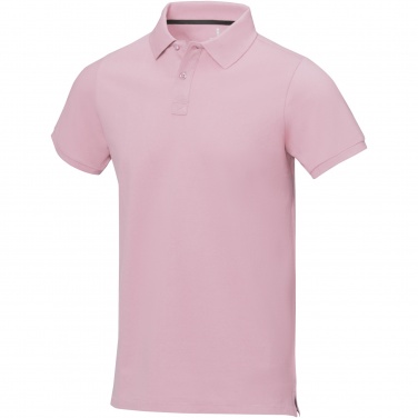 Logo trade advertising products image of: Calgary short sleeve men's polo