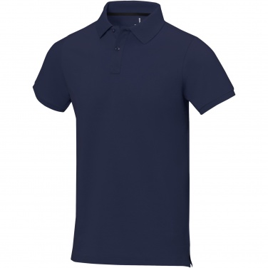 Logo trade promotional giveaways picture of: Calgary short sleeve men's polo