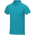 Calgary short sleeve men's polo, Aqua