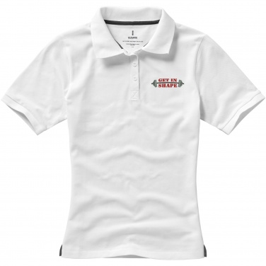 Logo trade promotional product photo of: Calgary short sleeve women's polo