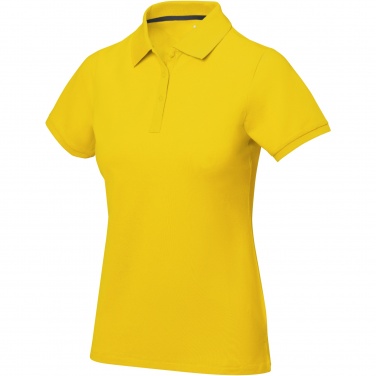 Logo trade promotional giveaways picture of: Calgary short sleeve women's polo