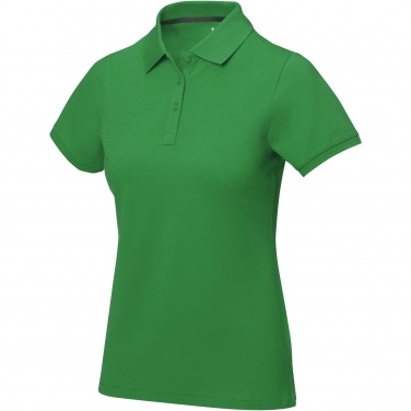 Logo trade promotional giveaways image of: Calgary short sleeve women's polo