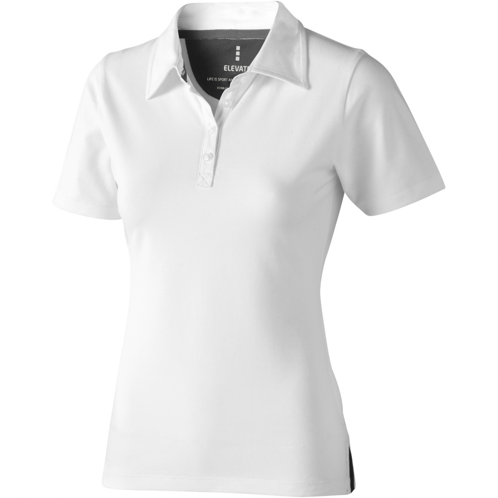 Logo trade promotional giveaways image of: Markham short sleeve women's stretch polo