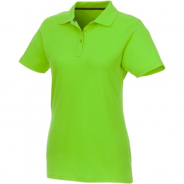 Logo trade promotional giveaway photo of: Helios short sleeve women's polo