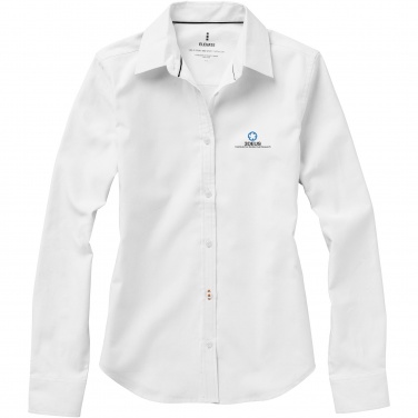 Logo trade promotional giveaways image of: Vaillant long sleeve women's oxford shirt