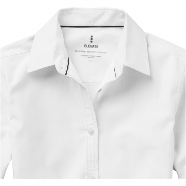 Logo trade promotional giveaways image of: Vaillant long sleeve women's oxford shirt